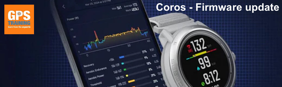 Coros NEW Firmware updates coming soon packed with powerful new features