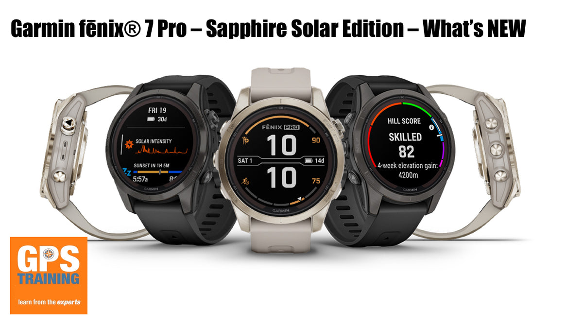 Garmin Fenix 7 Pro Sapphire Solar Edition Titanium With Fog Gray/ember  Orange Band, Fitness & Gps Watches, Electronics