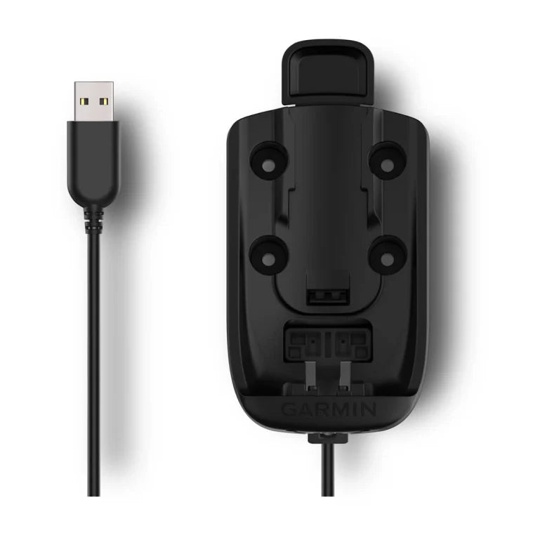 GARMIN GPSアンテナ USBポート付き Powered Mount with suction cup (Garmin GPSMAP 66i / 66SR, 67i / 67