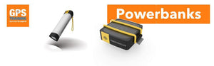 Power packs for outdoor handheld GPS units