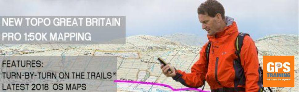 Garmin Ordnance Survey mapping now with Routeable Trail Data within the National Parks