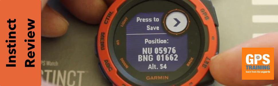 Our first look at the Garmin Instinct Watch