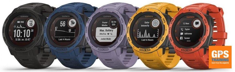 The all new Garmin Instinct Solar GPS Watch