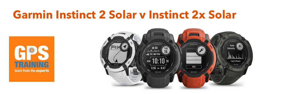 Garmin Instinct 2 v Instinct 2x v Tactical - What are the differences?