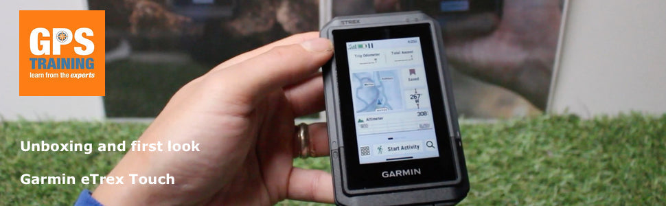 Unboxing and first review of the Garmin eTrex Touch