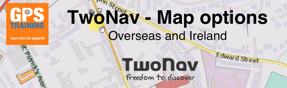 TwoNav - Map options - Overseas and Ireland