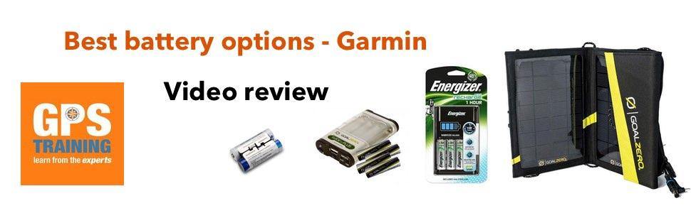 Best battery options for Garmin GPS unit
