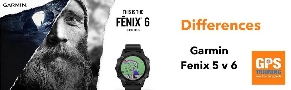 Review and differences of the Garmin Fenix 6 GPS watch