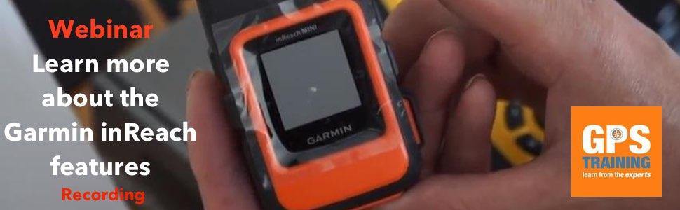Inreach Setup Webinar - Learn more about the Garmin inReach Features – GPS Training