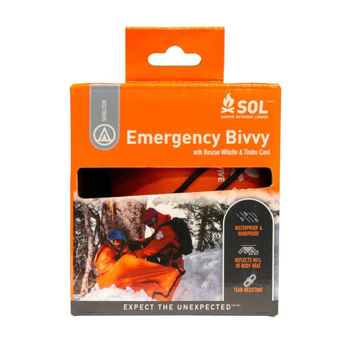 1 Person - Emergency Bivvy and Whistle