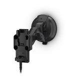 Designed for one-handed, quick-release operation, this powered mount with suction cup allows for easy grab-and-go accessibility with your GPSMapH1 & H1iplus