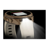 Garmin fēnix 9 Pro inReach - 43 mm Styled for smaller wrists, LED flashlight, & inReach LTE and satellite connectivity to keep you in touch on or off the grid.