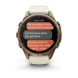 Garmin fēnix 9 Pro inReach - 43 mm Styled for smaller wrists, LED flashlight, & inReach LTE and satellite connectivity to keep you in touch on or off the grid.