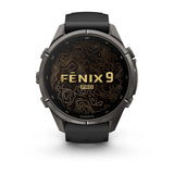 Garmin fēnix 9 Pro inReach - 43 mm Styled for smaller wrists, LED flashlight, & inReach LTE and satellite connectivity to keep you in touch on or off the grid.