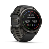 Garmin fēnix 9 Pro inReach - 43 mm Styled for smaller wrists, LED flashlight, & inReach LTE and satellite connectivity to keep you in touch on or off the grid.