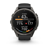 Garmin fēnix 9 Pro inReach - 43 mm Styled for smaller wrists, LED flashlight, & inReach LTE and satellite connectivity to keep you in touch on or off the grid.