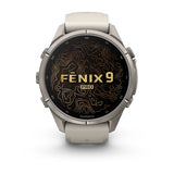 Garmin fēnix 9 Pro inReach - 43 mm Styled for smaller wrists, LED flashlight, & inReach LTE and satellite connectivity to keep you in touch on or off the grid.