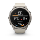 Garmin fēnix 9 Pro inReach - 43 mm Styled for smaller wrists, LED flashlight, & inReach LTE and satellite connectivity to keep you in touch on or off the grid.