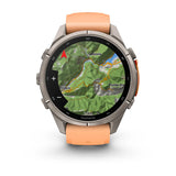Garmin fēnix 9 Pro inReach - 43 mm Styled for smaller wrists, LED flashlight, & inReach LTE and satellite connectivity to keep you in touch on or off the grid.