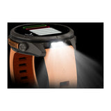 Garmin fēnix 9 Pro inReach - 43 mm Styled for smaller wrists, LED flashlight, & inReach LTE and satellite connectivity to keep you in touch on or off the grid.