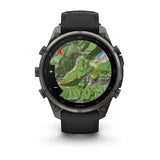 Garmin Fenix 9 Pro inReach - has a durable titanium case, bright AMOLED display + inReach LTE off-grid satellite connectivity