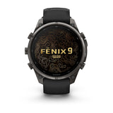 Garmin Fenix 9 Pro inReach - has a durable titanium case, bright AMOLED display + inReach LTE off-grid satellite connectivity