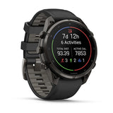 Garmin Fenix 9 Pro inReach - has a durable titanium case, bright AMOLED display + inReach LTE off-grid satellite connectivity