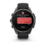 Garmin Fenix 9 Pro inReach - has a durable titanium case, bright AMOLED display + inReach LTE off-grid satellite connectivity