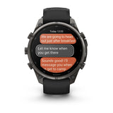 Garmin Fenix 9 Pro inReach - has a durable titanium case, bright AMOLED display + inReach LTE off-grid satellite connectivity