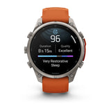 Garmin Fenix 9 Pro inReach - has a durable titanium case, bright AMOLED display + inReach LTE off-grid satellite connectivity