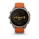 Garmin Fenix 9 Pro inReach - has a durable titanium case, bright AMOLED display + inReach LTE off-grid satellite connectivity