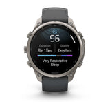 Garmin Fenix 9 Pro inReach - has a durable titanium case, bright AMOLED display + inReach LTE off-grid satellite connectivity