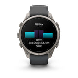 Garmin Fenix 9 Pro inReach - has a durable titanium case, bright AMOLED display + inReach LTE off-grid satellite connectivity