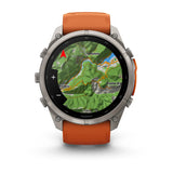 Garmin Fenix 9 Pro inReach - has a durable titanium case, bright AMOLED display that’s the largest of any fēnix + inReach LTE off-grid satellite connectivity