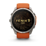 Garmin Fenix 9 Pro inReach - has a durable titanium case, bright AMOLED display that’s the largest of any fēnix + inReach LTE off-grid satellite connectivity