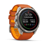 Garmin Fenix 9 Pro inReach - has a durable titanium case, bright AMOLED display that’s the largest of any fēnix + inReach LTE off-grid satellite connectivity