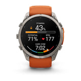 Garmin Fenix 9 Pro inReach - has a durable titanium case, bright AMOLED display that’s the largest of any fēnix + inReach LTE off-grid satellite connectivity