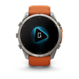Garmin Fenix 9 Pro inReach - has a durable titanium case, bright AMOLED display that’s the largest of any fēnix + inReach LTE off-grid satellite connectivity