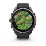 Garmin Fenix 9 Pro inReach - has a durable titanium case, bright AMOLED display that’s the largest of any fēnix + inReach LTE off-grid satellite connectivity