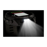Garmin Fenix 9 Pro inReach - has a durable titanium case, bright AMOLED display that’s the largest of any fēnix + inReach LTE off-grid satellite connectivity