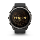 Garmin Fenix 9 Pro inReach - has a durable titanium case, bright AMOLED display that’s the largest of any fēnix + inReach LTE off-grid satellite connectivity