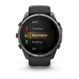Garmin Fenix 9 Pro inReach - has a durable titanium case, bright AMOLED display that’s the largest of any fēnix + inReach LTE off-grid satellite connectivity