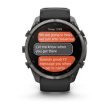 Garmin Fenix 9 Pro inReach - has a durable titanium case, bright AMOLED display that’s the largest of any fēnix + inReach LTE off-grid satellite connectivity