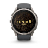 Garmin Fenix 9 Pro inReach - has a durable titanium case, bright AMOLED display that’s the largest of any fēnix + inReach LTE off-grid satellite connectivity