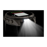 Garmin Fenix 9 Pro inReach - has a durable titanium case, bright AMOLED display that’s the largest of any fēnix + inReach LTE off-grid satellite connectivity