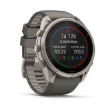 Garmin Fenix 9 Pro inReach Solar 51mm - this premium multisport GPS smartwatch has a durable titanium case and a solar charged display for long battery life.