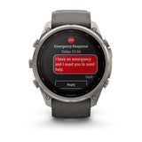 Garmin Fenix 9 Pro inReach Solar 51mm - this premium multisport GPS smartwatch has a durable titanium case and a solar charged display for long battery life.