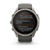 Garmin Fenix 9 Pro inReach Solar 51mm - this premium multisport GPS smartwatch has a durable titanium case and a solar charged display for long battery life.