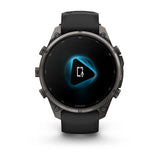 Garmin Fenix 9 Pro 47mm GPS watch Built for serious athletes and adventurers, with a durable titanium case and a bright AMOLED display.