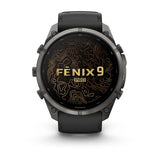 Garmin Fenix 9 Pro 51m GPS watch Built for serious athletes and adventurers, with a durable titanium case and a bright AMOLED display.